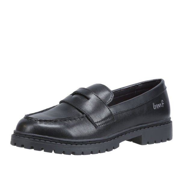 9136 PENNY MOC LUG 35-40 - BLACK
