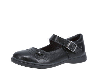 9148 ANK FLOWER 28-34 - BLACK