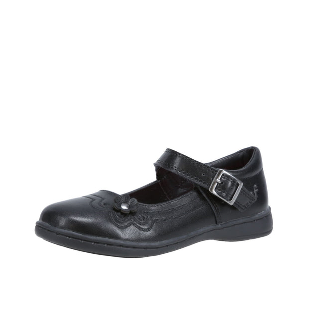 9148 ANK FLOWER 28-34 - BLACK