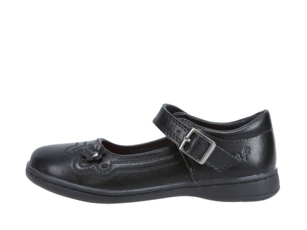 9148 ANK FLOWER 28-34 - BLACK