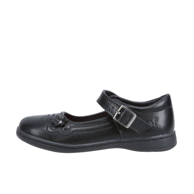 9148 ANK FLOWER 28-34 - BLACK