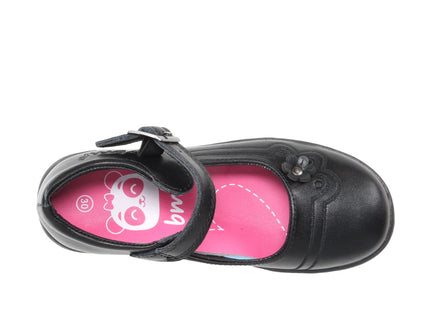 9148 ANK FLOWER 28-34 - BLACK
