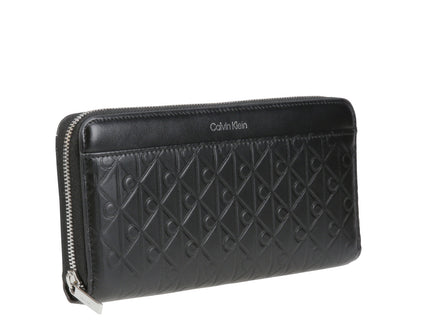 Embossed Aop Long Zip Around