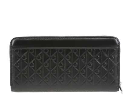 Embossed Aop Long Zip Around