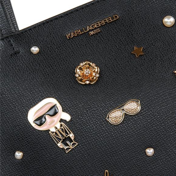 Maybelle Satchel Black Pin