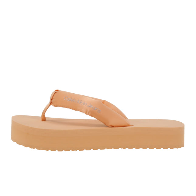 BEACH SANDAL FLATFORM PADDED N - PEACH