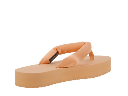 BEACH SANDAL FLATFORM PADDED N - PEACH