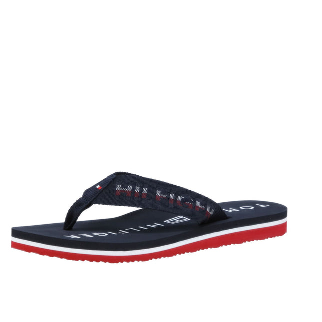 COLORED TH FLAT BEACH SANDAL - DSTSKY
