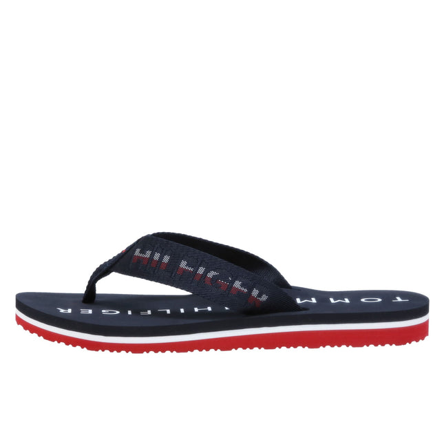COLORED TH FLAT BEACH SANDAL - DSTSKY