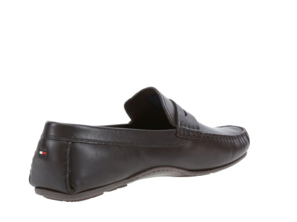 CORPORATE HILFIGER LTH DRIVER - COCOA