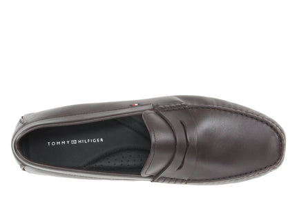 CORPORATE HILFIGER LTH DRIVER - COCOA