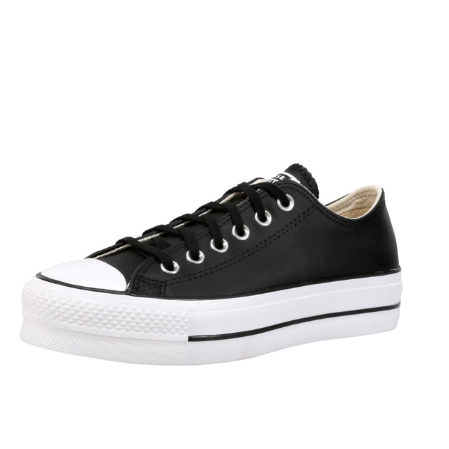 CT ALL STAR LIFT LOW LEATHER - WHTBLK