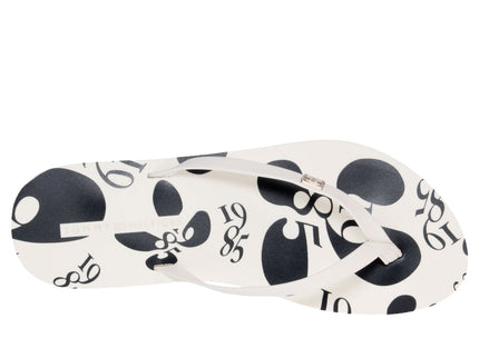 FLORAL ELEVATED BEACH SANDAL - ANCIEWHT