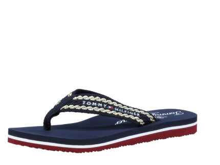 GRAPHIC BEACH SANDAL - SPACEBLU