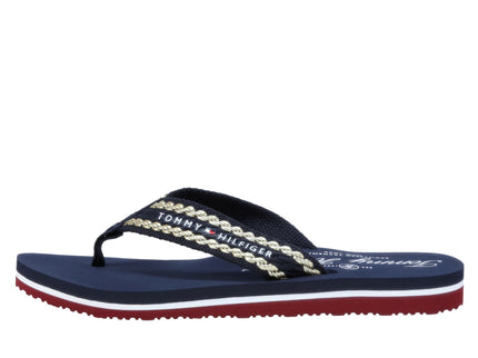 GRAPHIC BEACH SANDAL - SPACEBLU