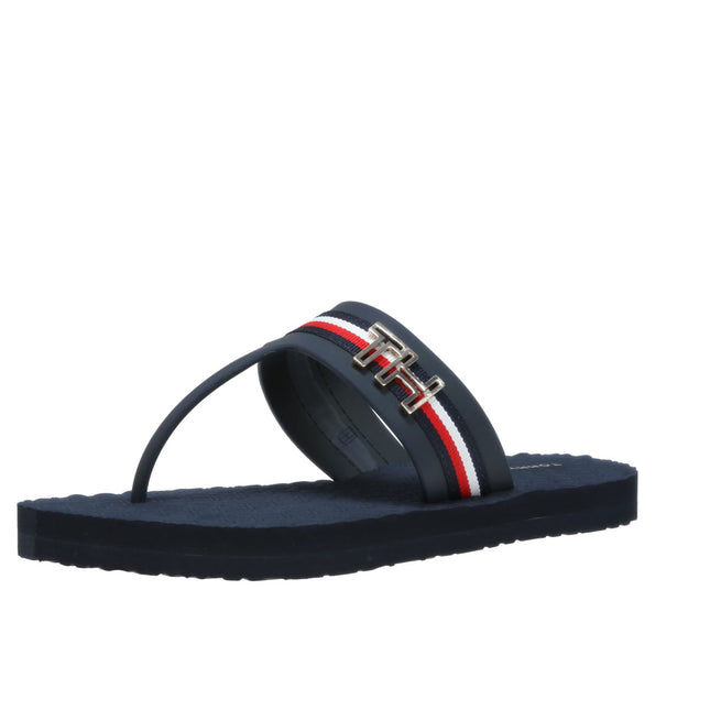 HARDWARE DETAIL BEACH THONG - MIDNIGHT