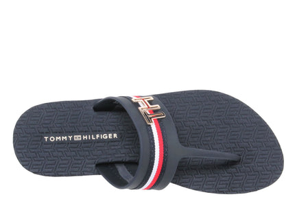 HARDWARE DETAIL BEACH THONG - MIDNIGHT