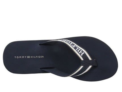 HILFIGER WEDGE BEACH SANDAL - SPACEBLU