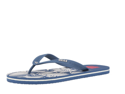 Reef Seaside Prints Blue Tan P