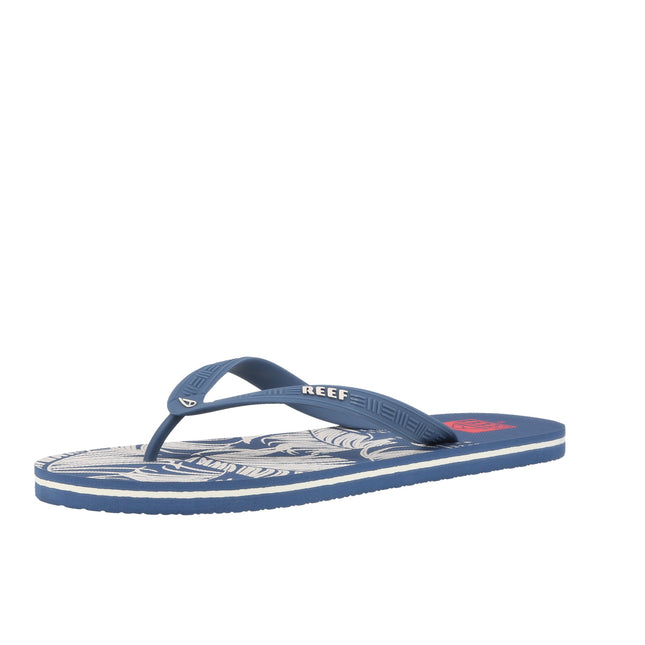 Reef Seaside Prints Blue Tan P