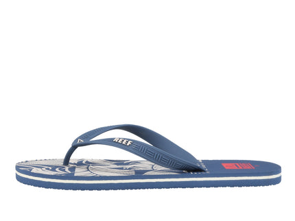 Reef Seaside Prints Blue Tan P