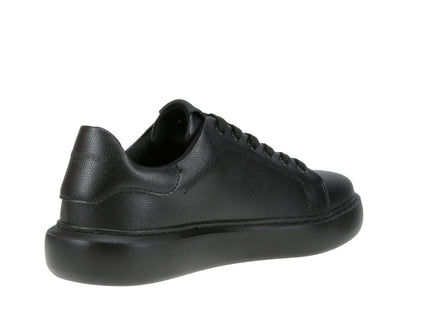 Side Logo Plate Lace Up Sneake