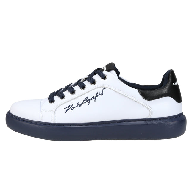 Side White Embroidered Logo Sn