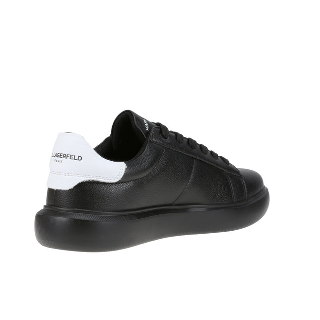 Textured Leather Sneaker With