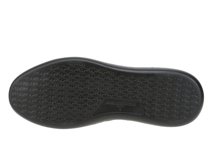 Textured Leather Sneaker With