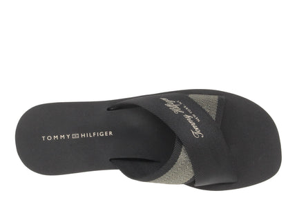 IM CROSS STRAP BEACH SANDAL - BLACK