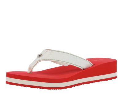IM HILFIGER BEACH SANDAL PLAT - FIERRED