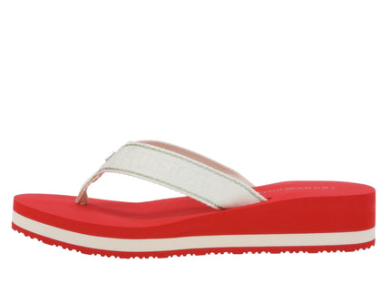 IM HILFIGER BEACH SANDAL PLAT - FIERRED