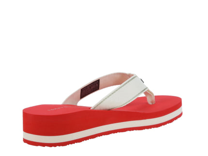 IM HILFIGER BEACH SANDAL PLAT - FIERRED