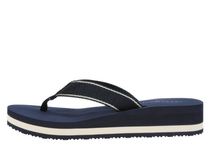 IM HILFIGER BEACH SANDAL PLAT - SPACEBLU