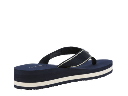 IM HILFIGER BEACH SANDAL PLAT - SPACEBLU