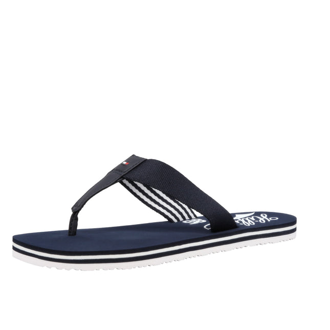 IM HILFIGER BEACH SANDAL - WHTSPBLU