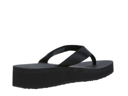 IM SIGNATURE WEDGE BEACH SANDAL - BLACK