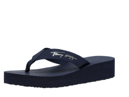 IM SIGNATURE WEDGE BEACH SANDAL - SPACBLUE