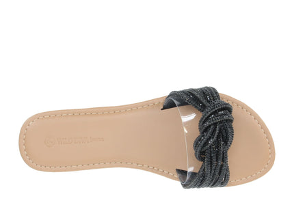 KOFI-08 RHINESTONES - BLACK
