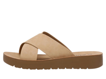 LUCY NUBUCK - CAMEL