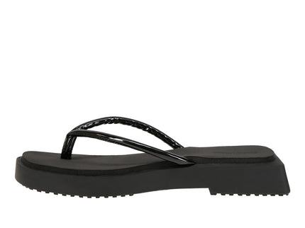 Sq Low Wedge Sandal Stitch