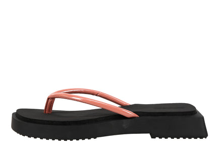 Sq Low Wedge Sandal Stitch