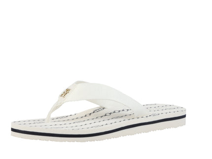 Th Chain Print Beach Sandal