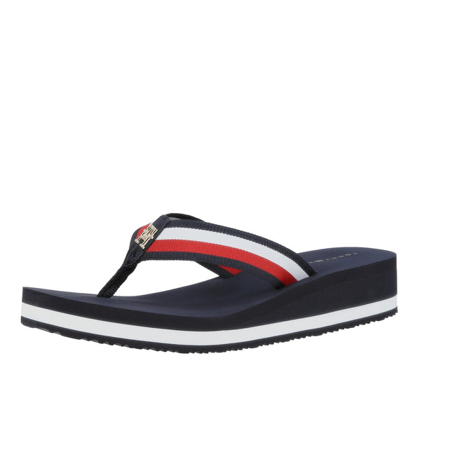 Th Corp Mid Wedge Beach Sandal
