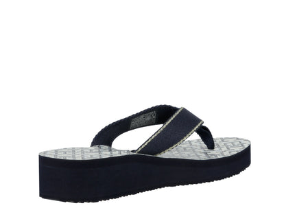 Th Monogram Mid Wedge Sandal