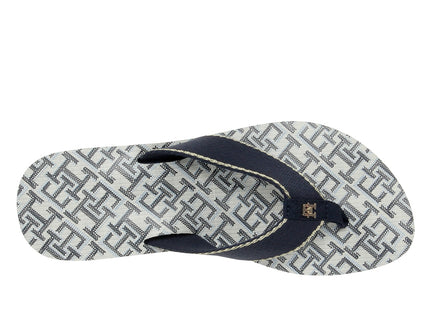 Th Monogram Mid Wedge Sandal