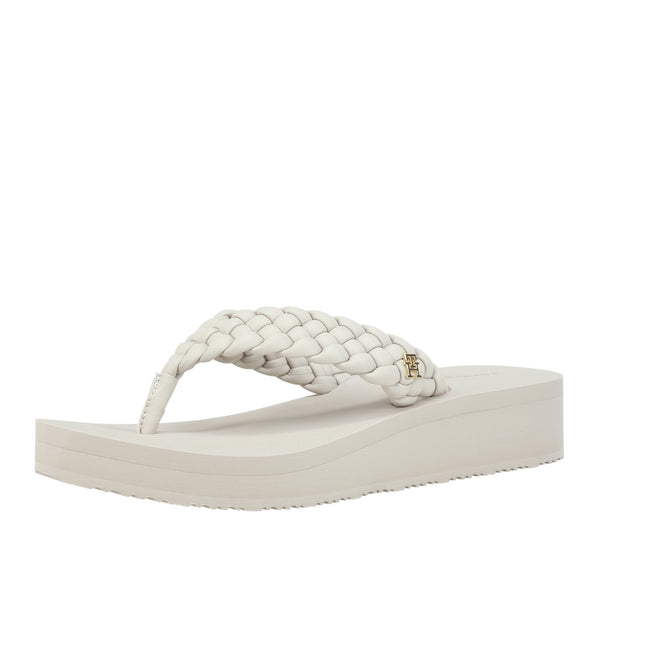 Th Wedge Cornrow Beach Sandal