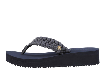 Th Wedge Cornrow Beach Sandal