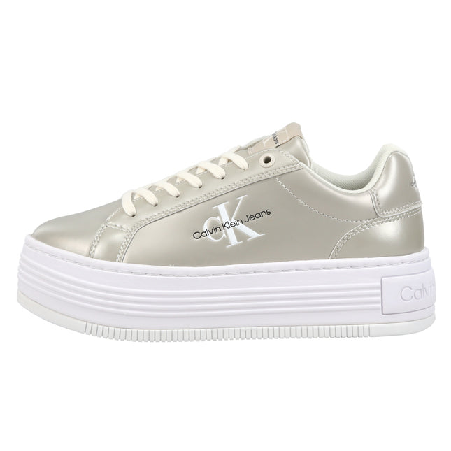 Bold Platf Low Lace Lth Ml Mtl