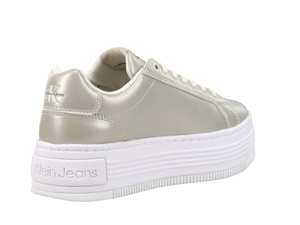 Bold Platf Low Lace Lth Ml Mtl